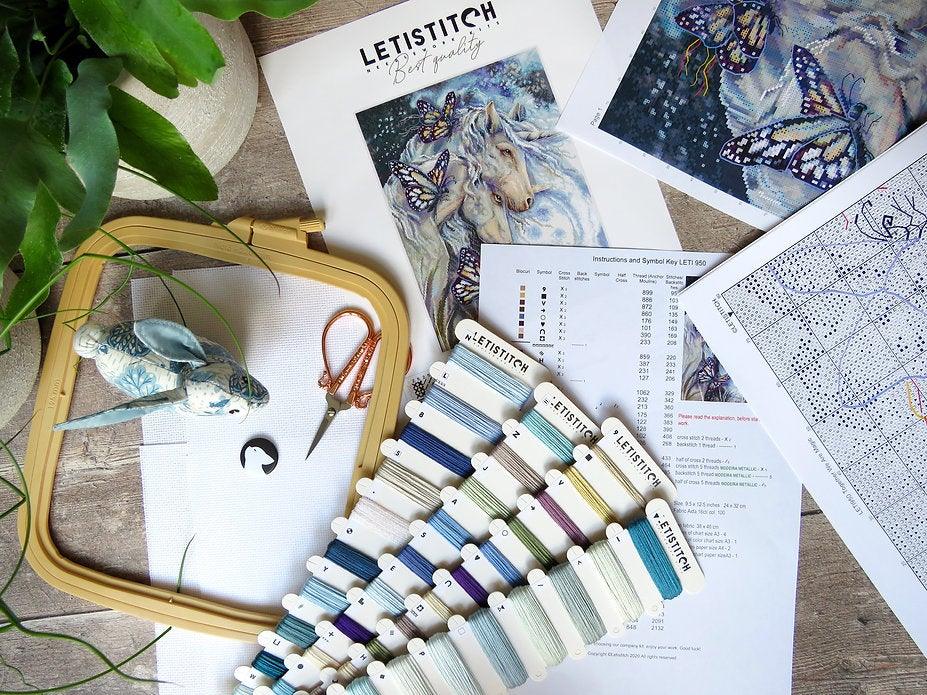 Counted Cross Stitch Kit Together We Are Magic Leti950