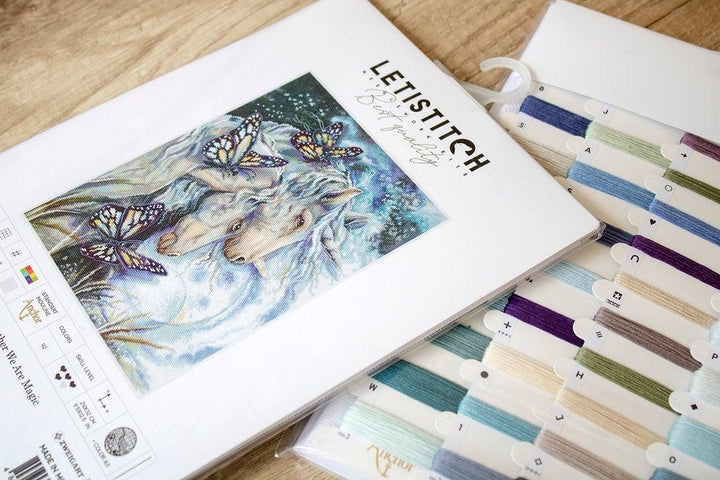 Counted Cross Stitch Kit Together We Are Magic Leti950