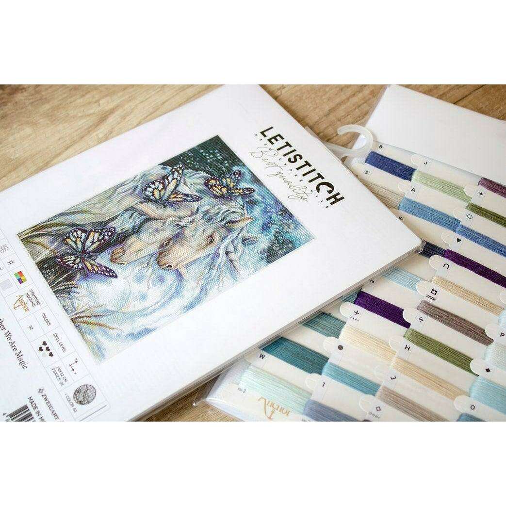 Counted Cross Stitch Kit Together We Are Magic Leti950