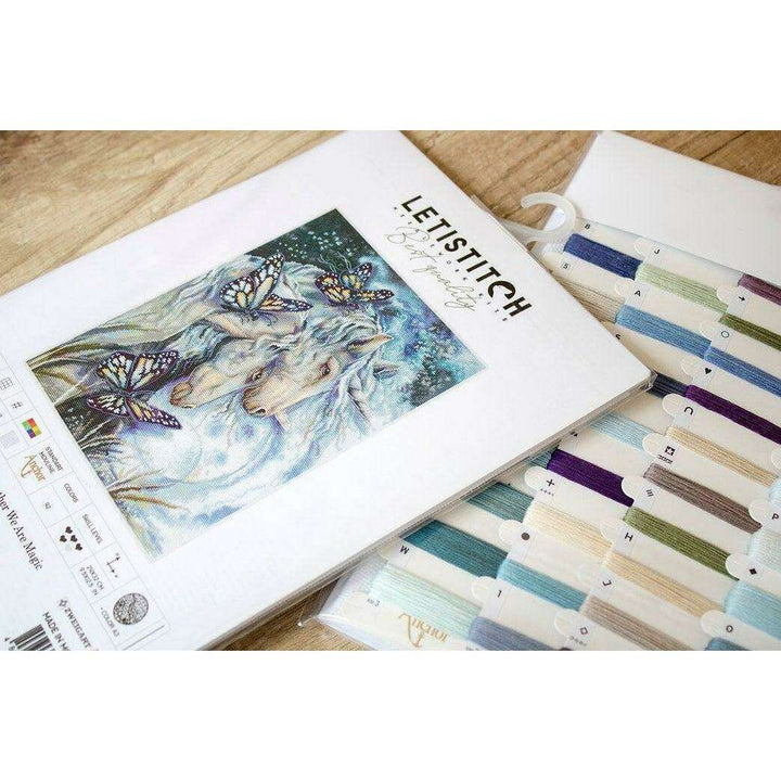 Counted Cross Stitch Kit Together We Are Magic Leti950