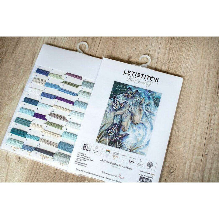 Counted Cross Stitch Kit Together We Are Magic Leti950