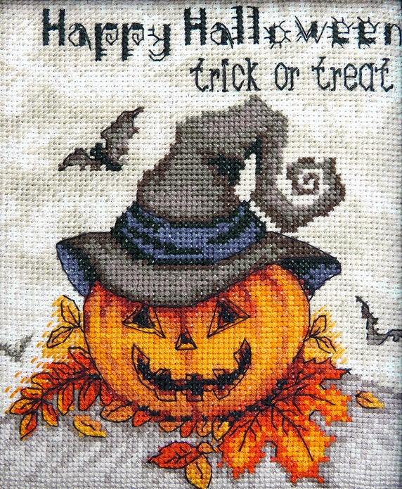 Counted Cross Stitch Kit Trick or treat Leti956