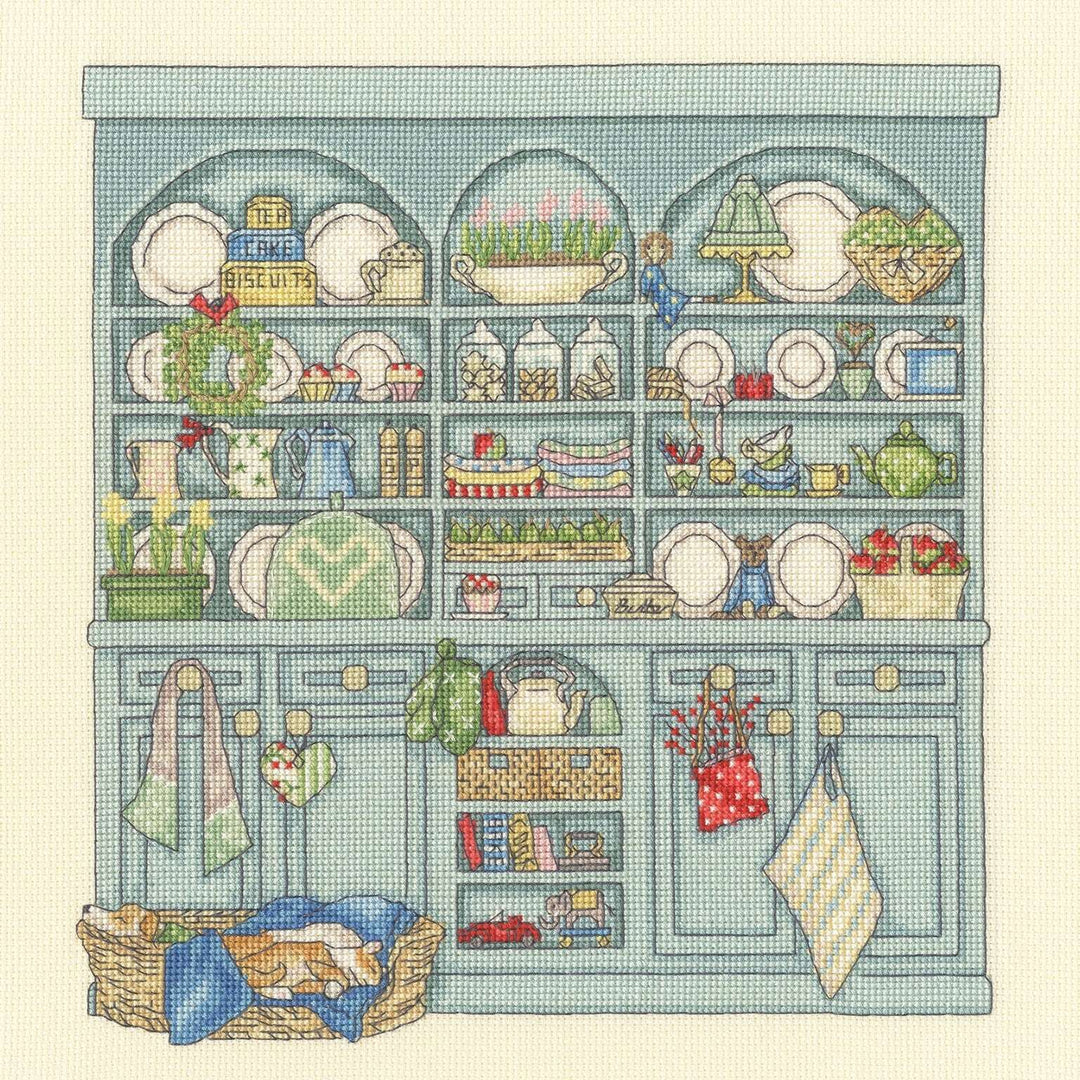 Country Dresser XSS27 Counted Cross Stitch Kit