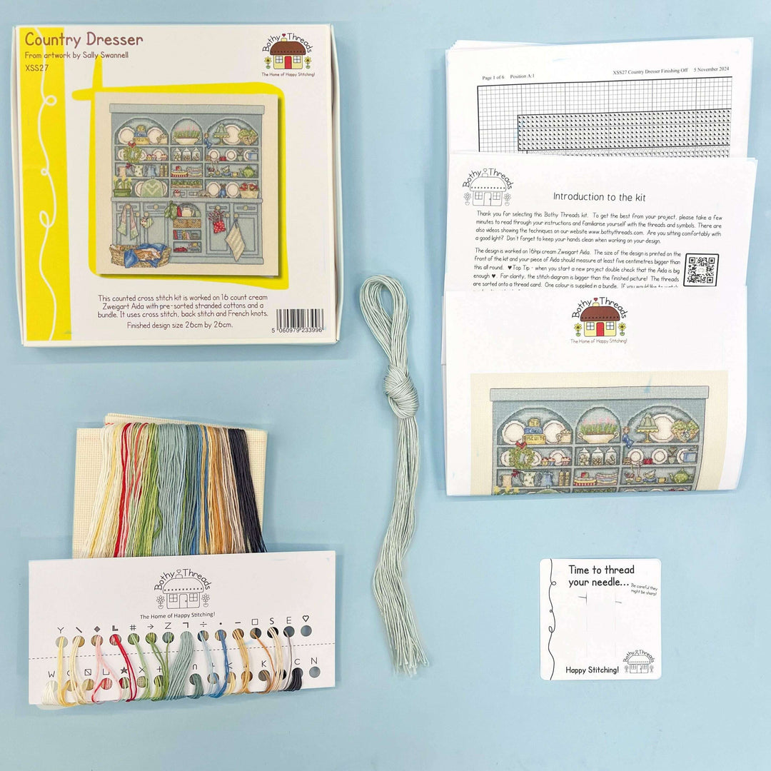 Country Dresser XSS27 Counted Cross Stitch Kit