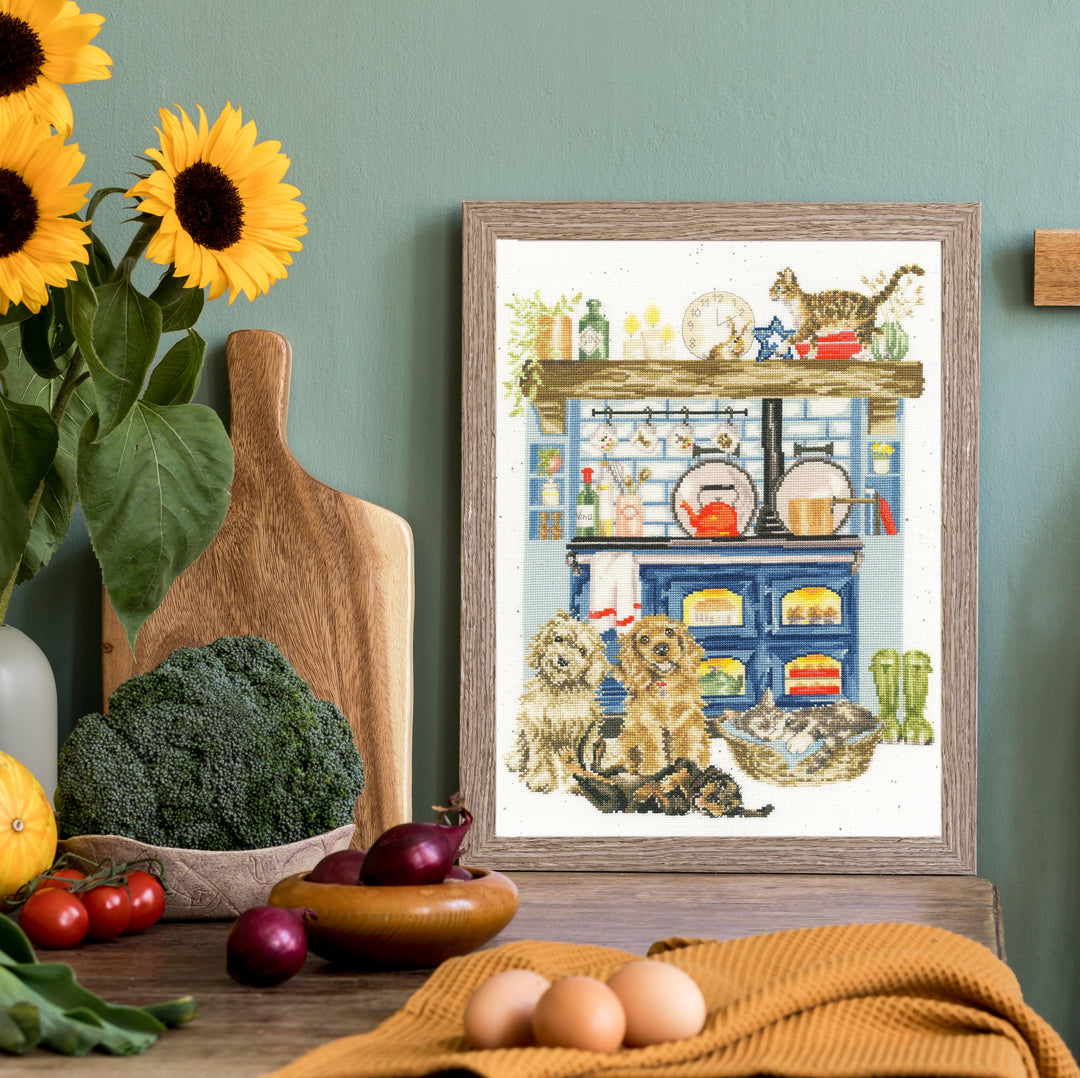 Country Kitchen  XHD127 Counted Cross Stitch Kit