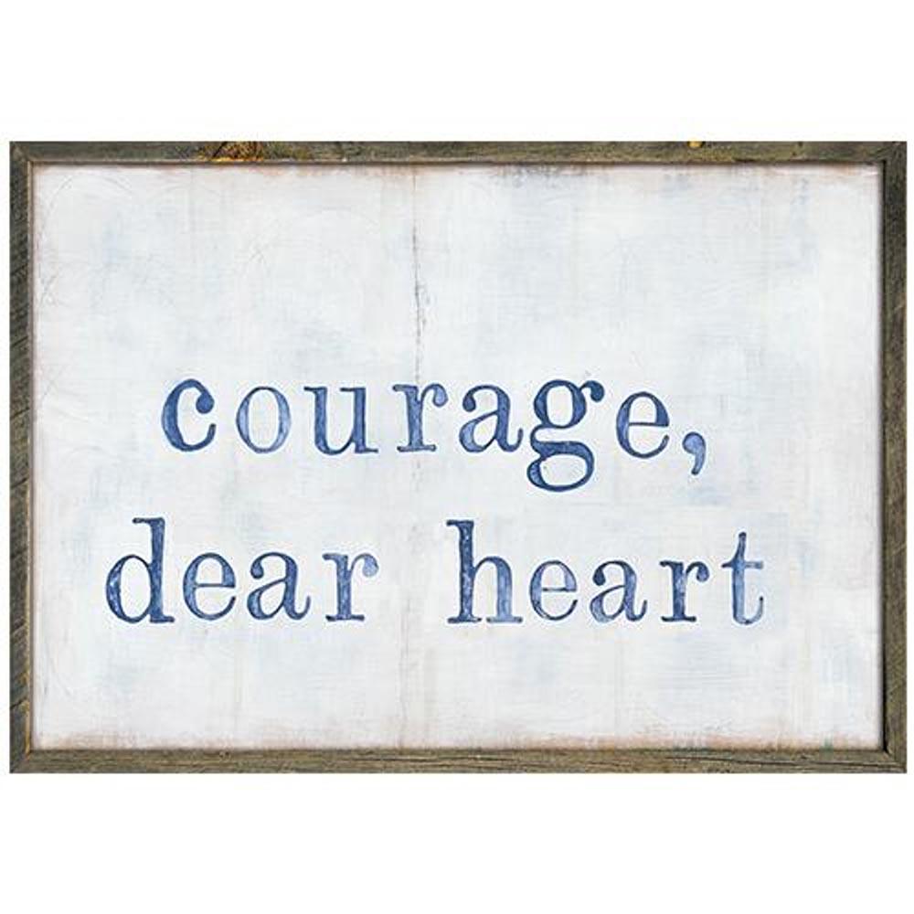 "courage, dear heart" Art Print - Quirks!