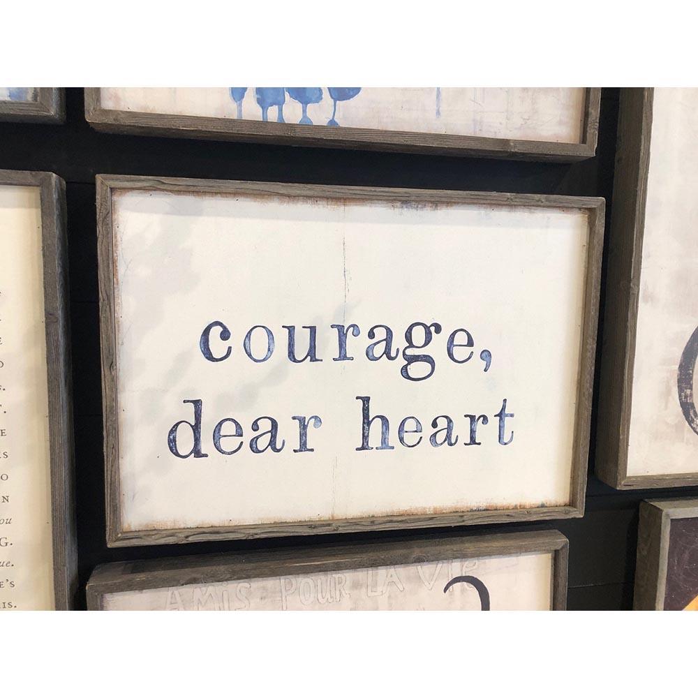 "courage, dear heart" Art Print - Quirks!