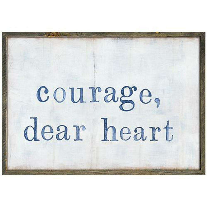 "courage, dear heart" Art Print - Quirks!