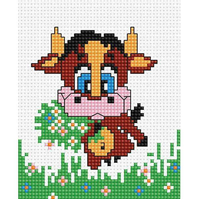 Cow B047L Counted Cross-Stitch Kit