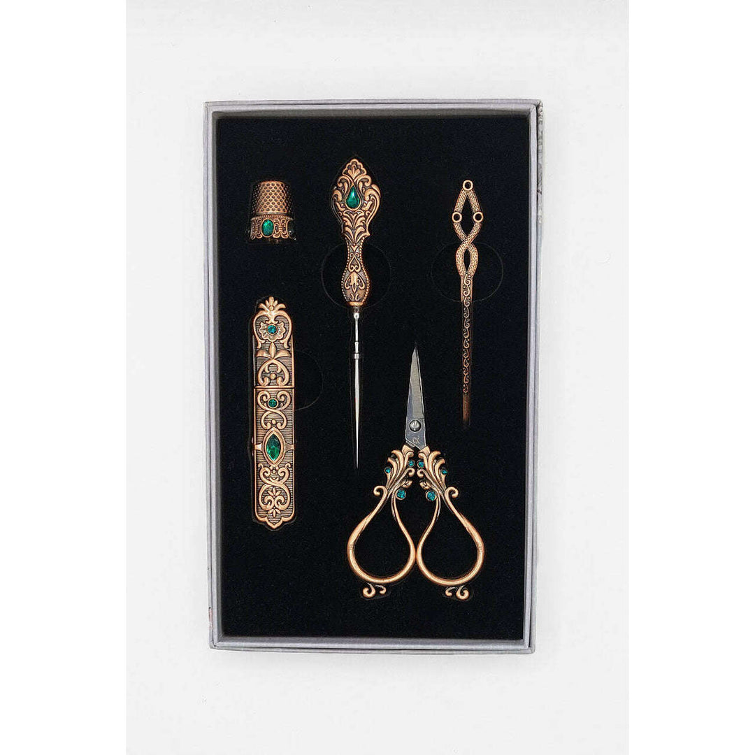 Craft Scissors for Felting & Embroidery Wizardi F07-M13-3-copper