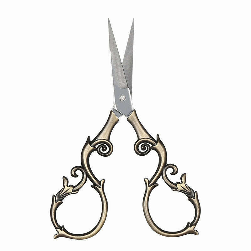 Craft Scissors for Felting & Embroidery Wizardi F07-M13-7-gold