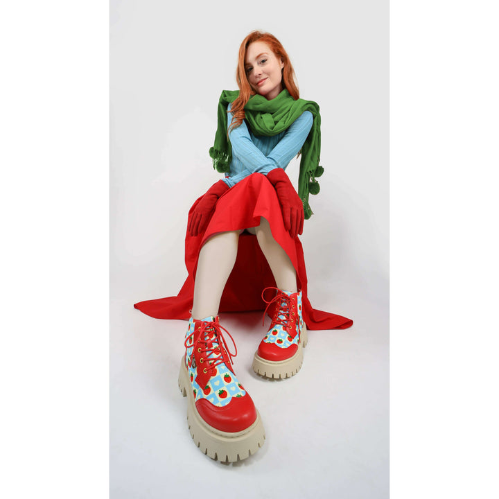 Creamy Berry Women's  Boots