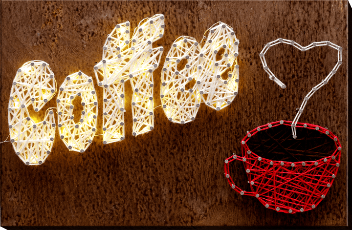 Creative Kit/String Art Coffee ABC-012