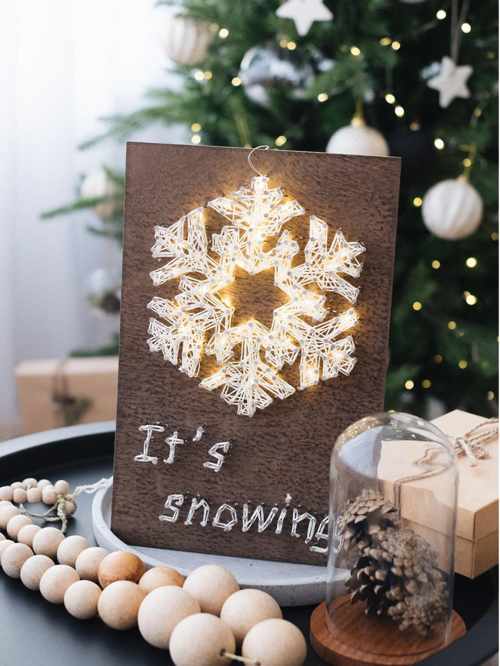 Creative Kit/String Art Snowflake ABC-015