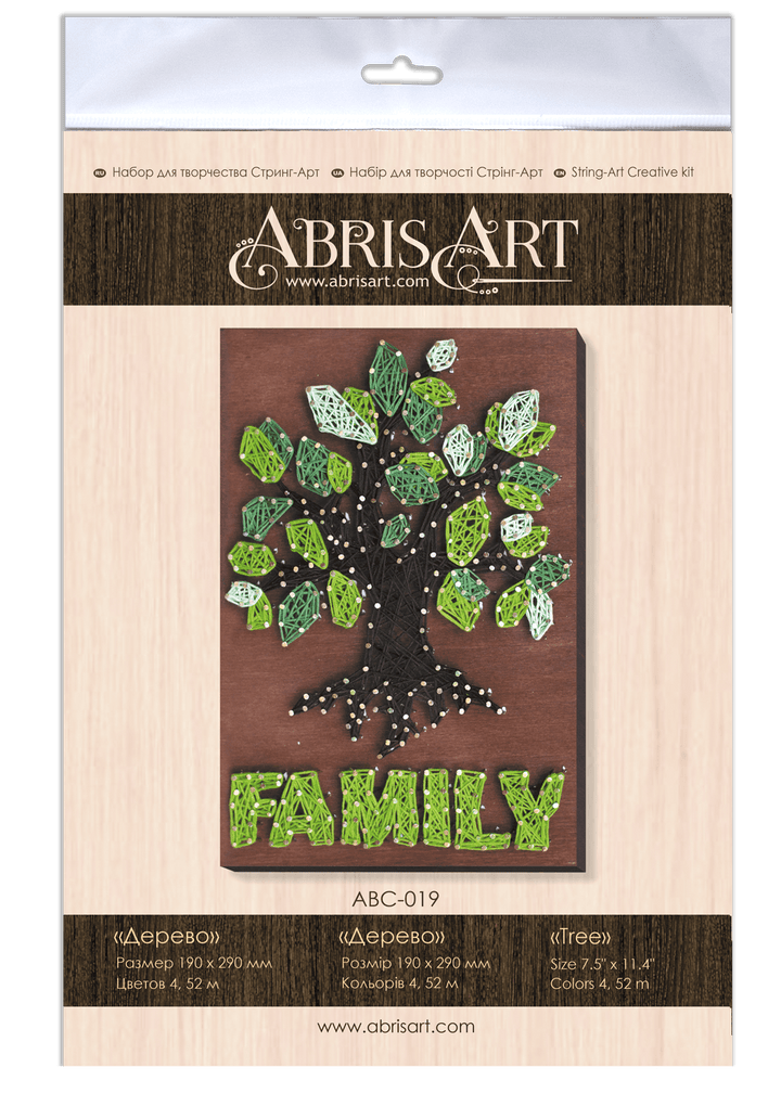 Creative Kit/String Art Tree ABC-019