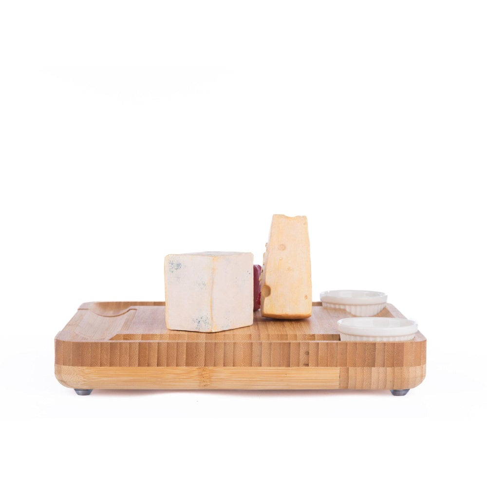 Creepy Cheeses On Charcuterie Board With Knife Set by Katherine's Collection  1