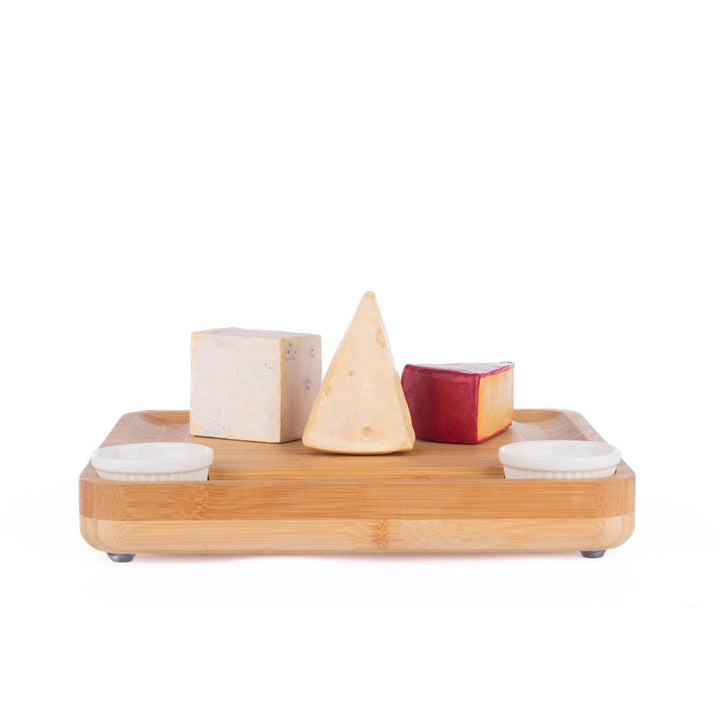 Creepy Cheeses On Charcuterie Board With Knife Set by Katherine's Collection  2