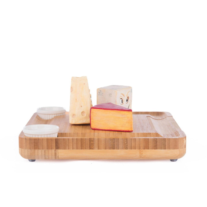 Creepy Cheeses On Charcuterie Board With Knife Set by Katherine's Collection  3