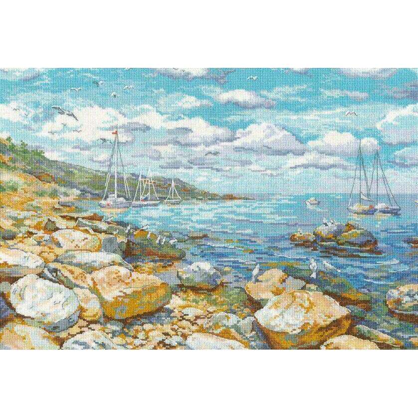 Crimean coast 1177 Counted Cross Stitch Kit