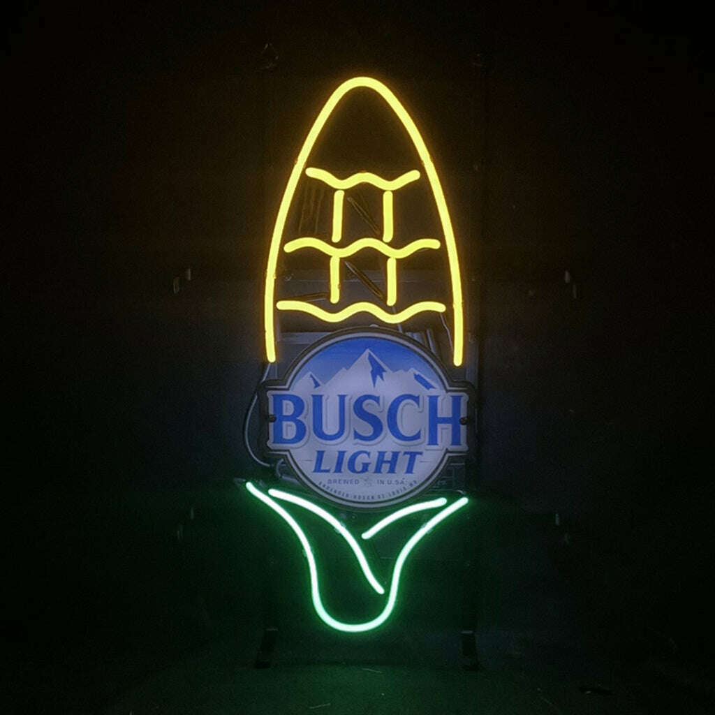 Cron with Busch Light Acrylic Neon Signs Light