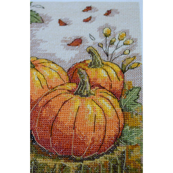 Cross-stitch kit - Autumn garden palette AH-289