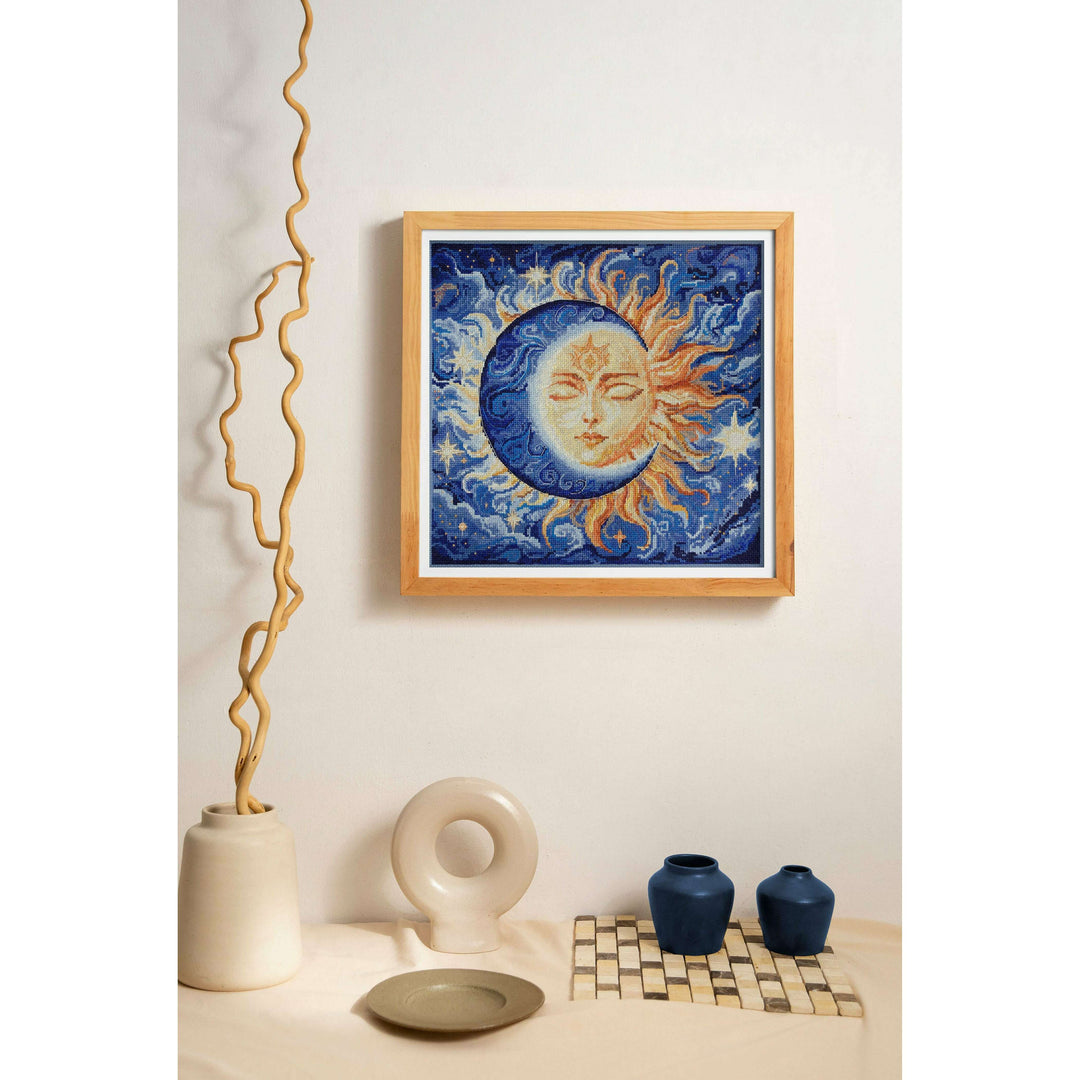 Cross-stitch kit - Heavenly Couple AH-265