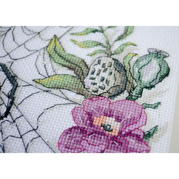 Cross-stitch kit - Lace of the Invisible World AH-266