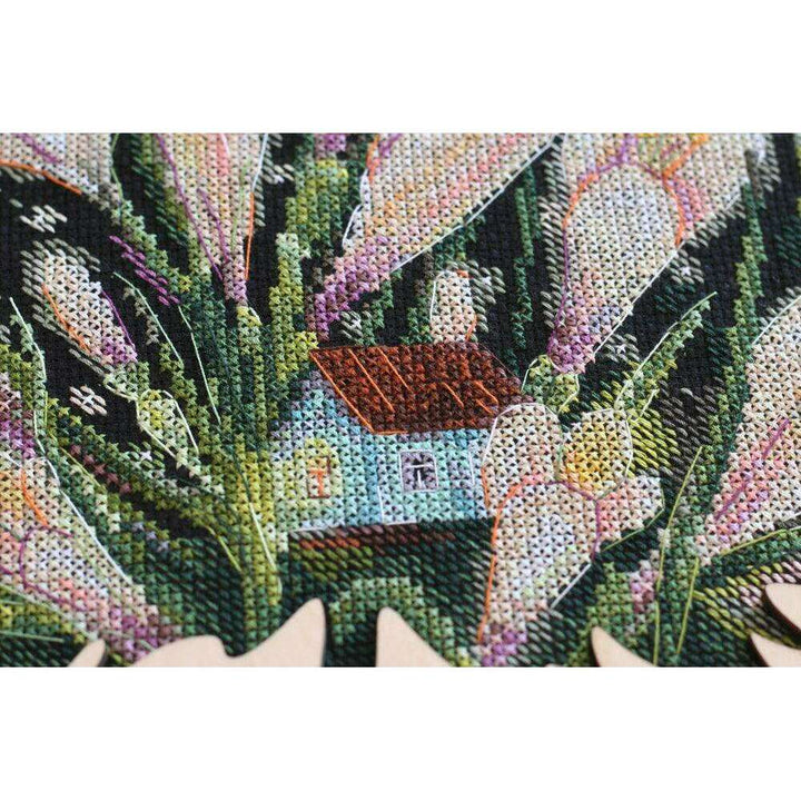 Cross-stitch kit - Little secret AH-115