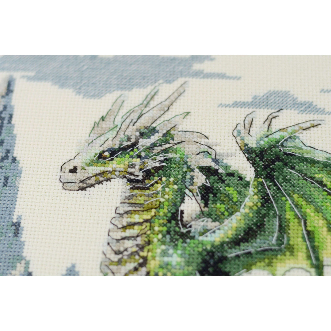 Cross-stitch kit - Lord of the mountain AH-279