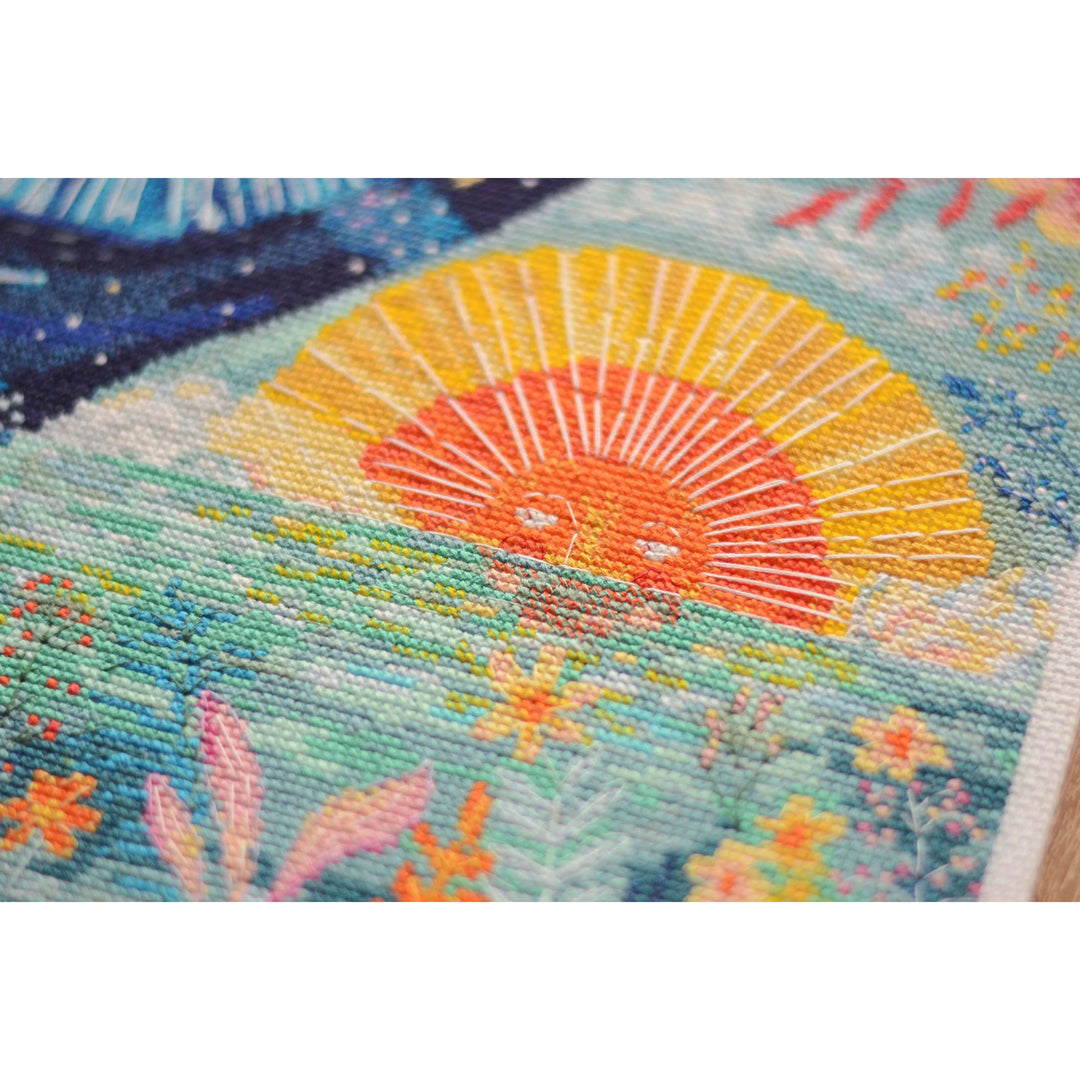 Cross-stitch kit - Spring equinox AH-206