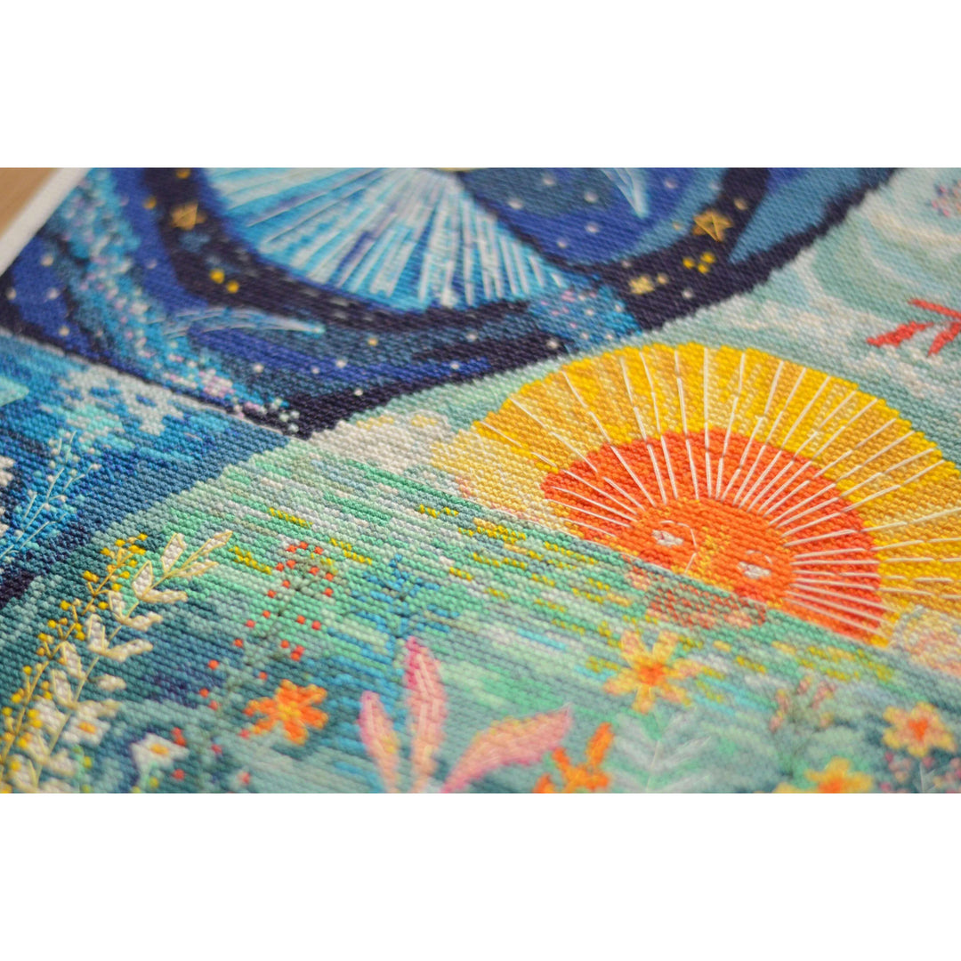 Cross-stitch kit - Spring equinox AH-206