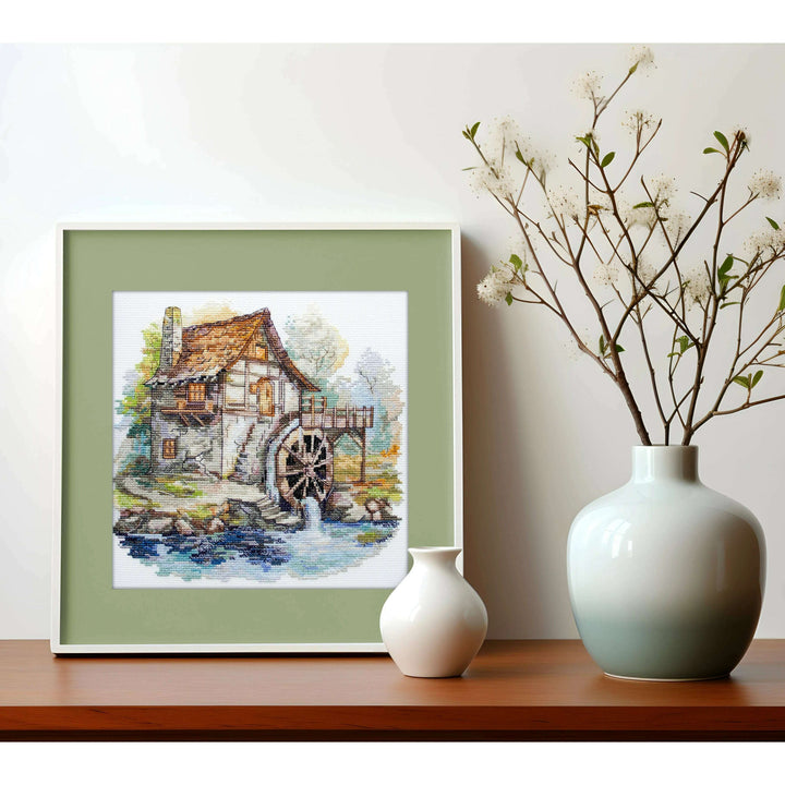 Cross-stitch kit - Symphony of water AH-237
