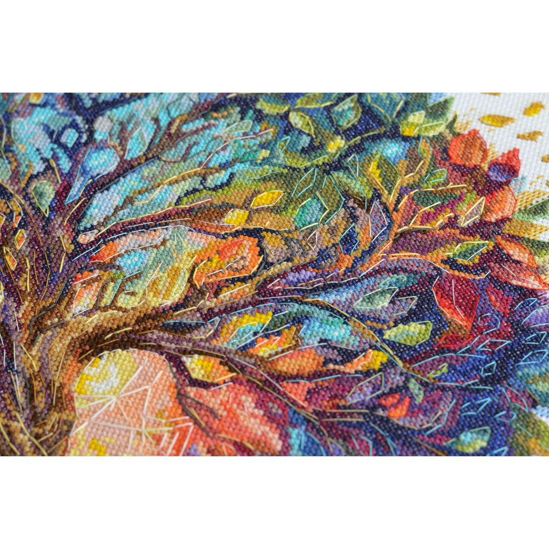 Cross-stitch kit - The Center of the Universe