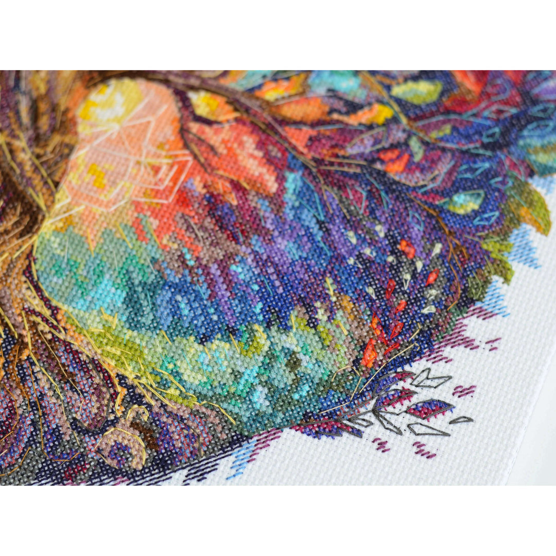 Cross-stitch kit - The Center of the Universe
