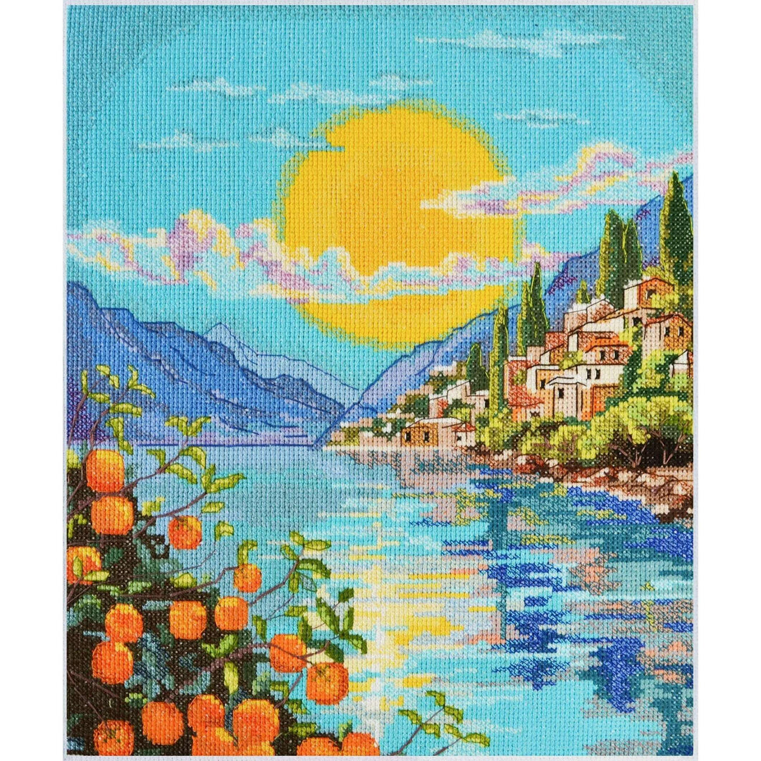Cross-stitch kit - The sun of Sicily