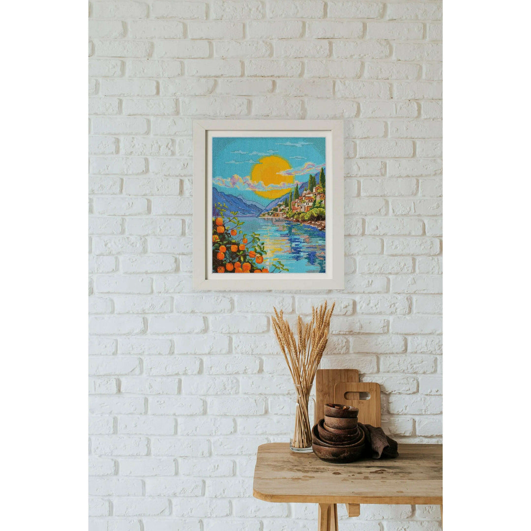 Cross-stitch kit - The sun of Sicily