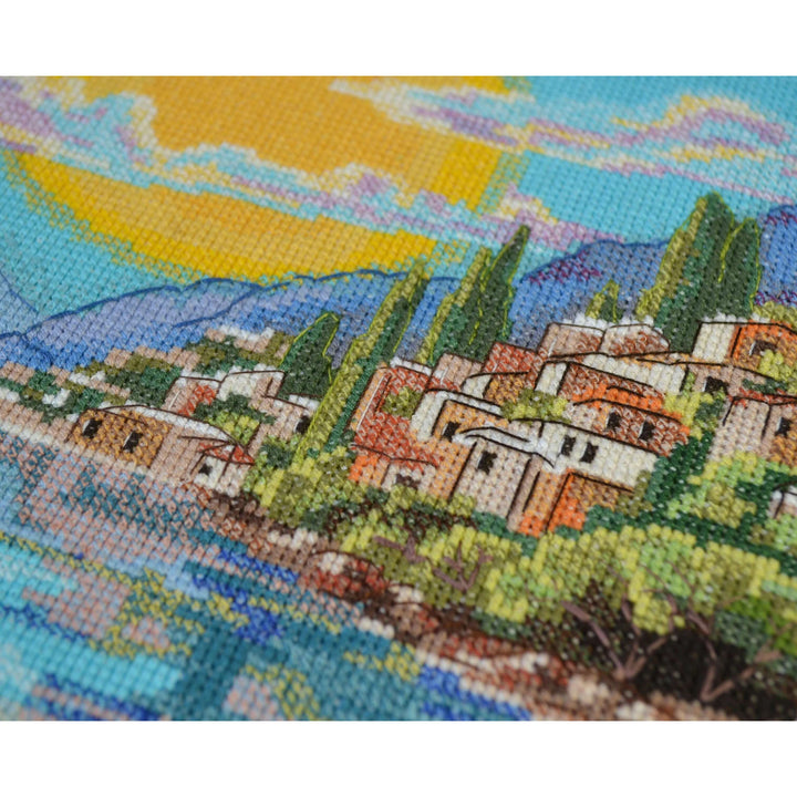 Cross-stitch kit - The sun of Sicily