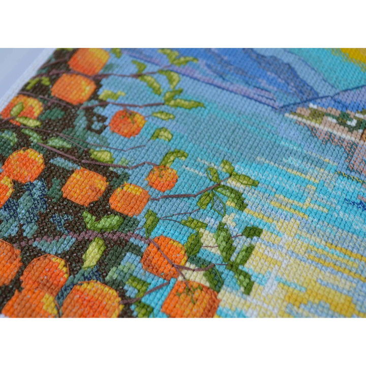 Cross-stitch kit - The sun of Sicily
