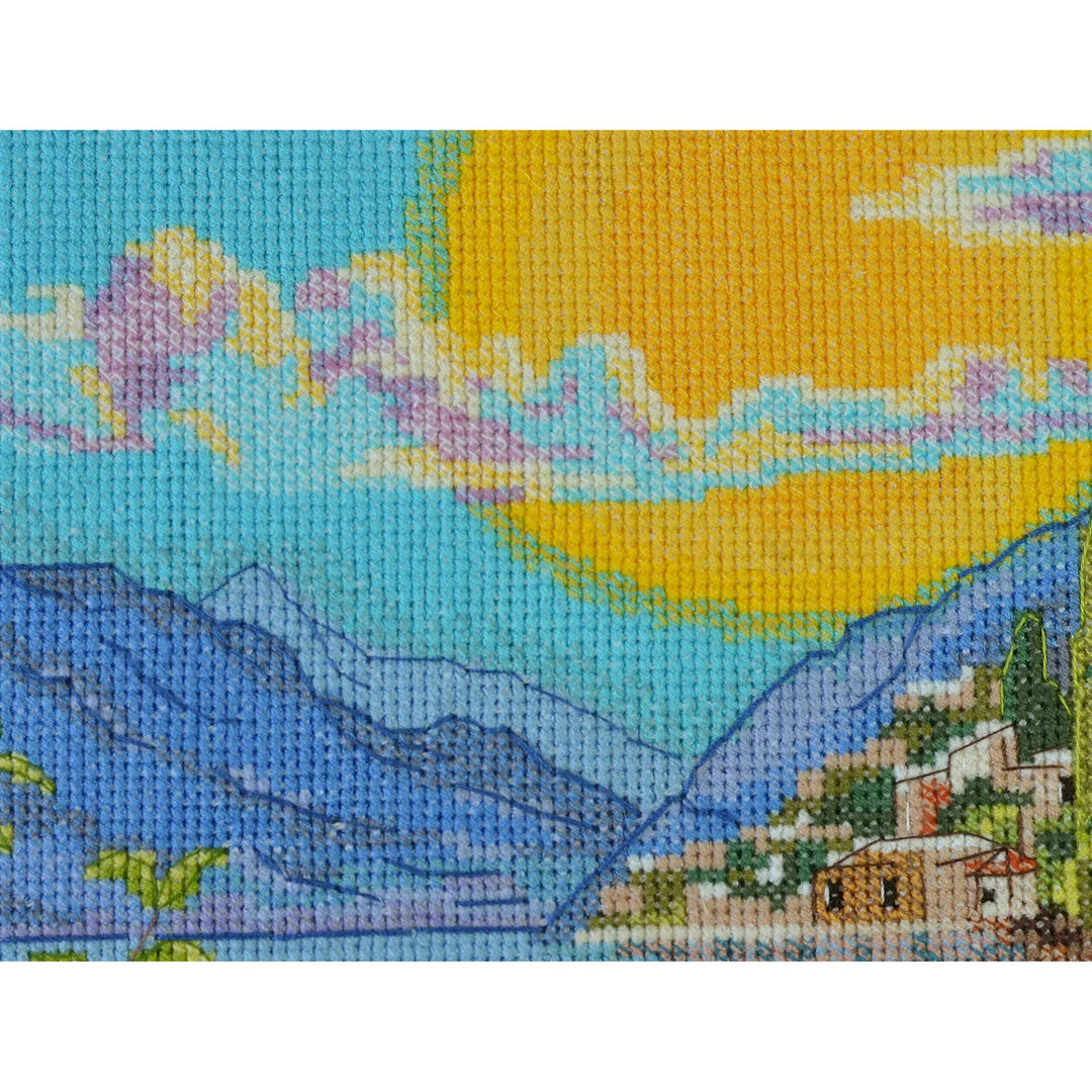 Cross-stitch kit - The sun of Sicily