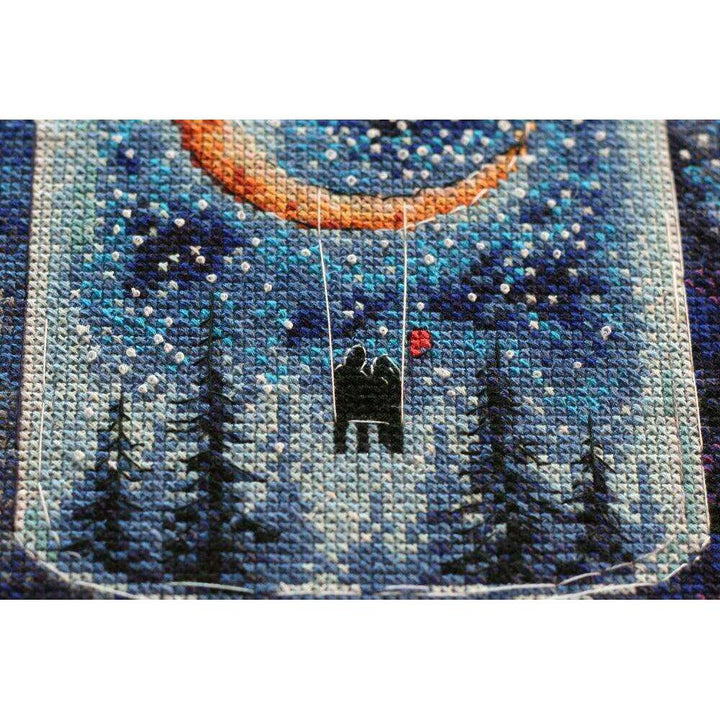 Cross-stitch kit A month for lovers AH-095