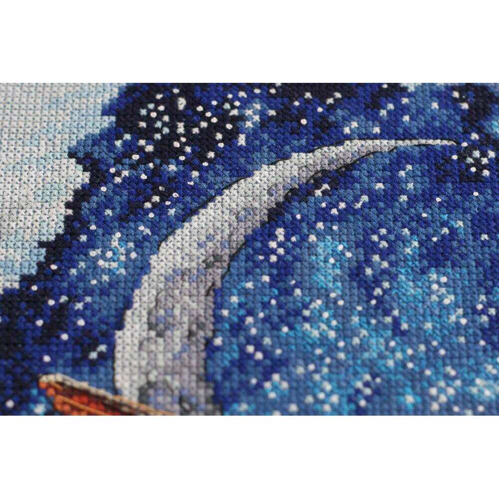 Cross-stitch kit Above the clouds AH-093