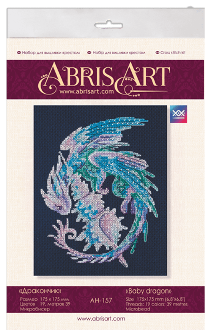 Cross-stitch kit Baby dragon AH-157
