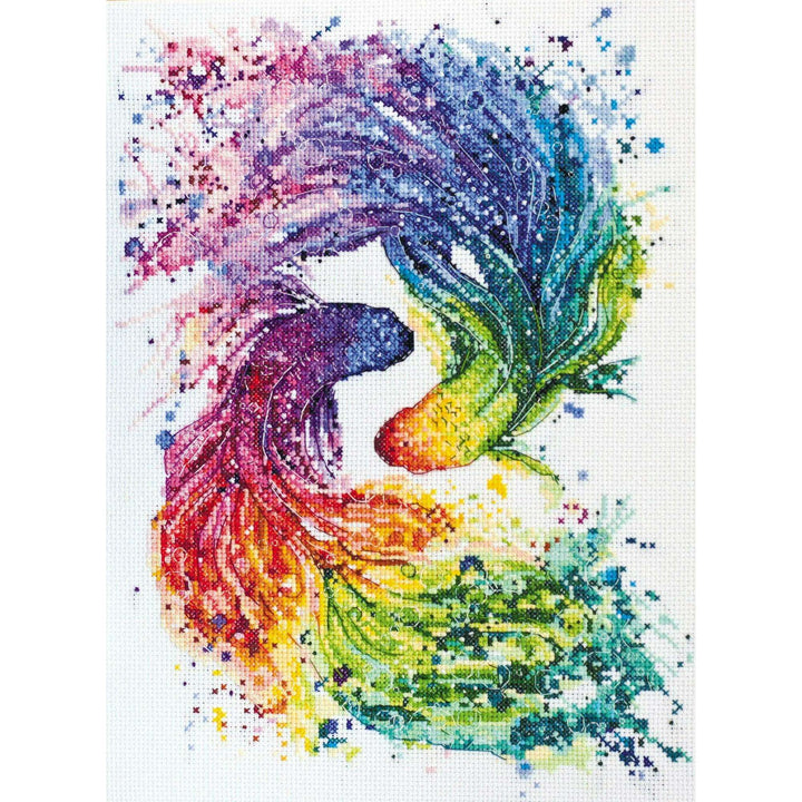 Cross-stitch kit Cha-cha-cha AH-092