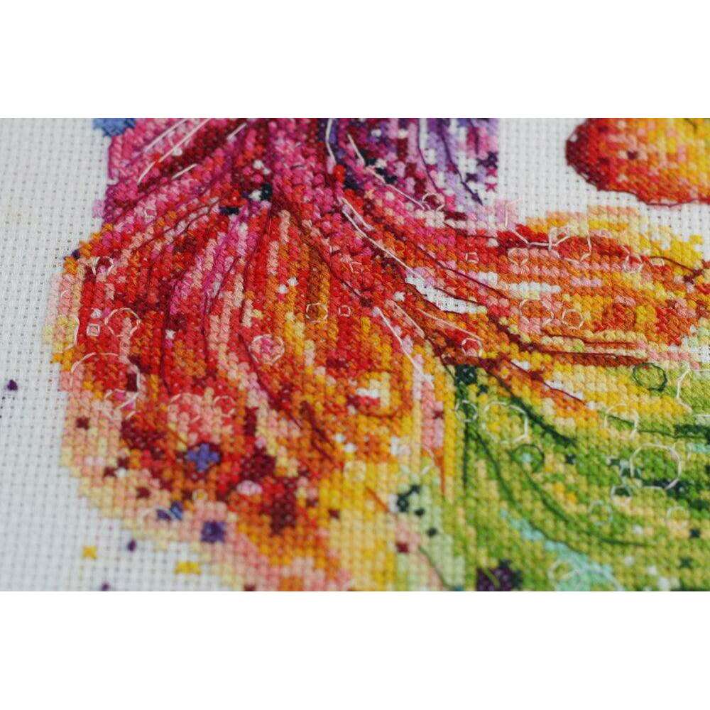 Cross-stitch kit Cha-cha-cha AH-092