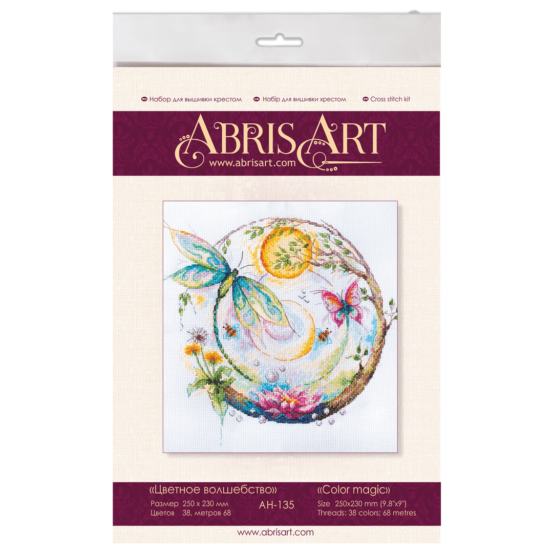 Cross-stitch kit Color magic AH-135