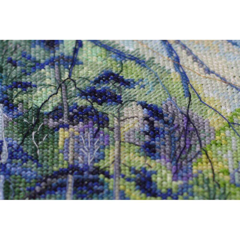 Cross-stitch kit Dawn over the river AH-152