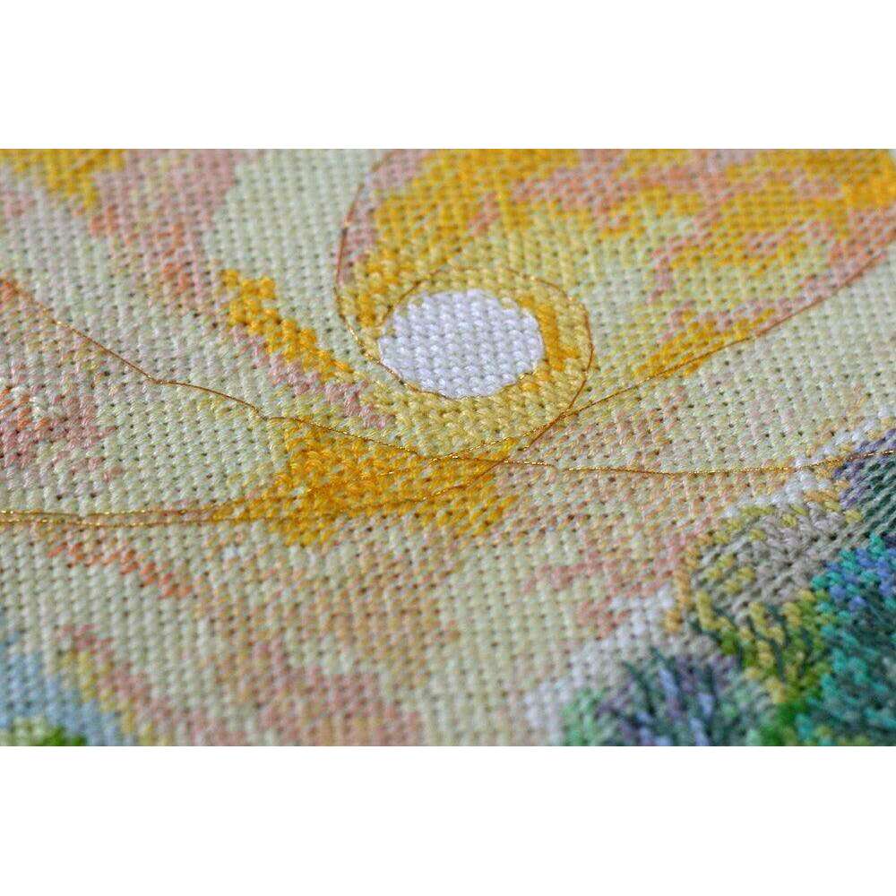 Cross-stitch kit Dawn over the river AH-152