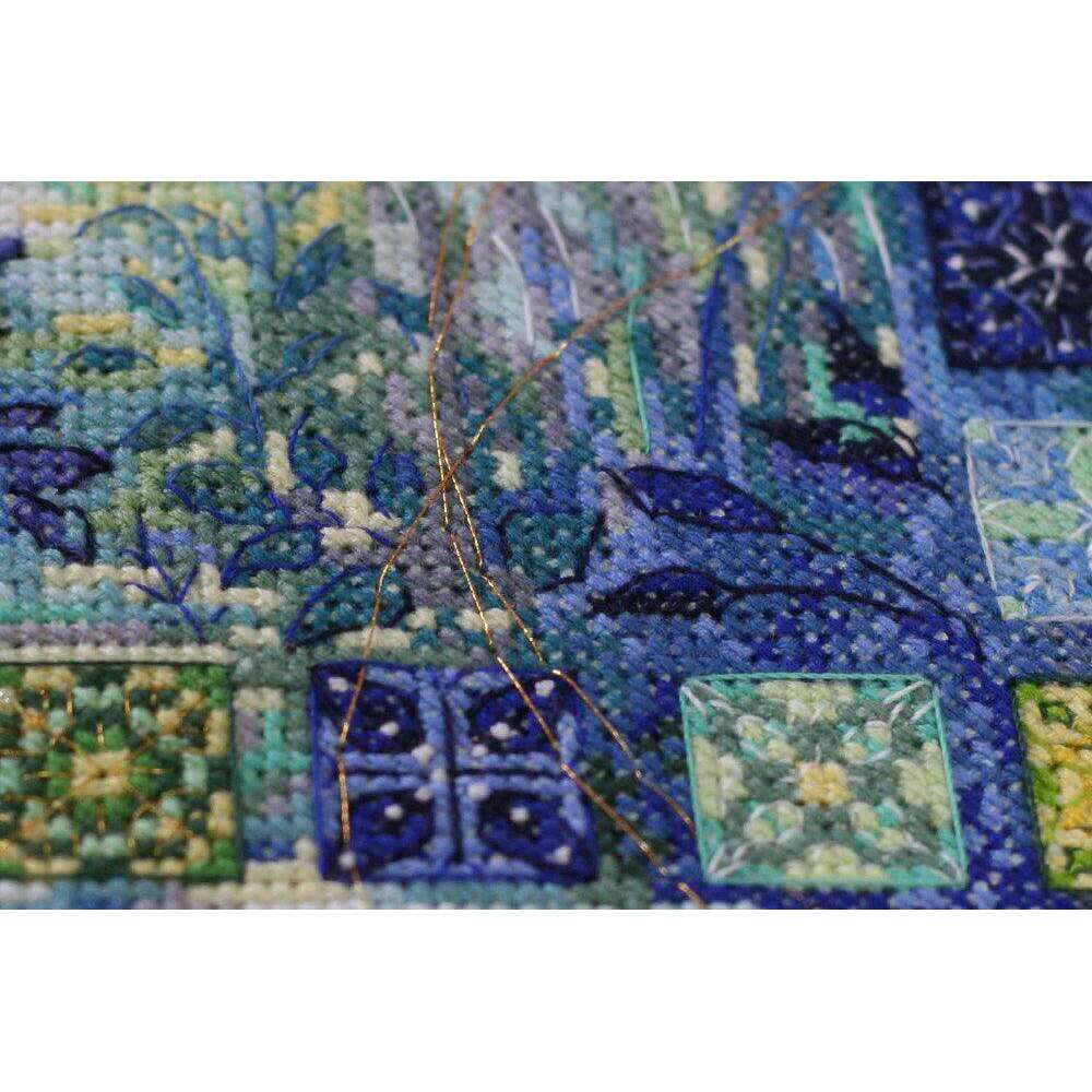 Cross-stitch kit Dawn over the river AH-152