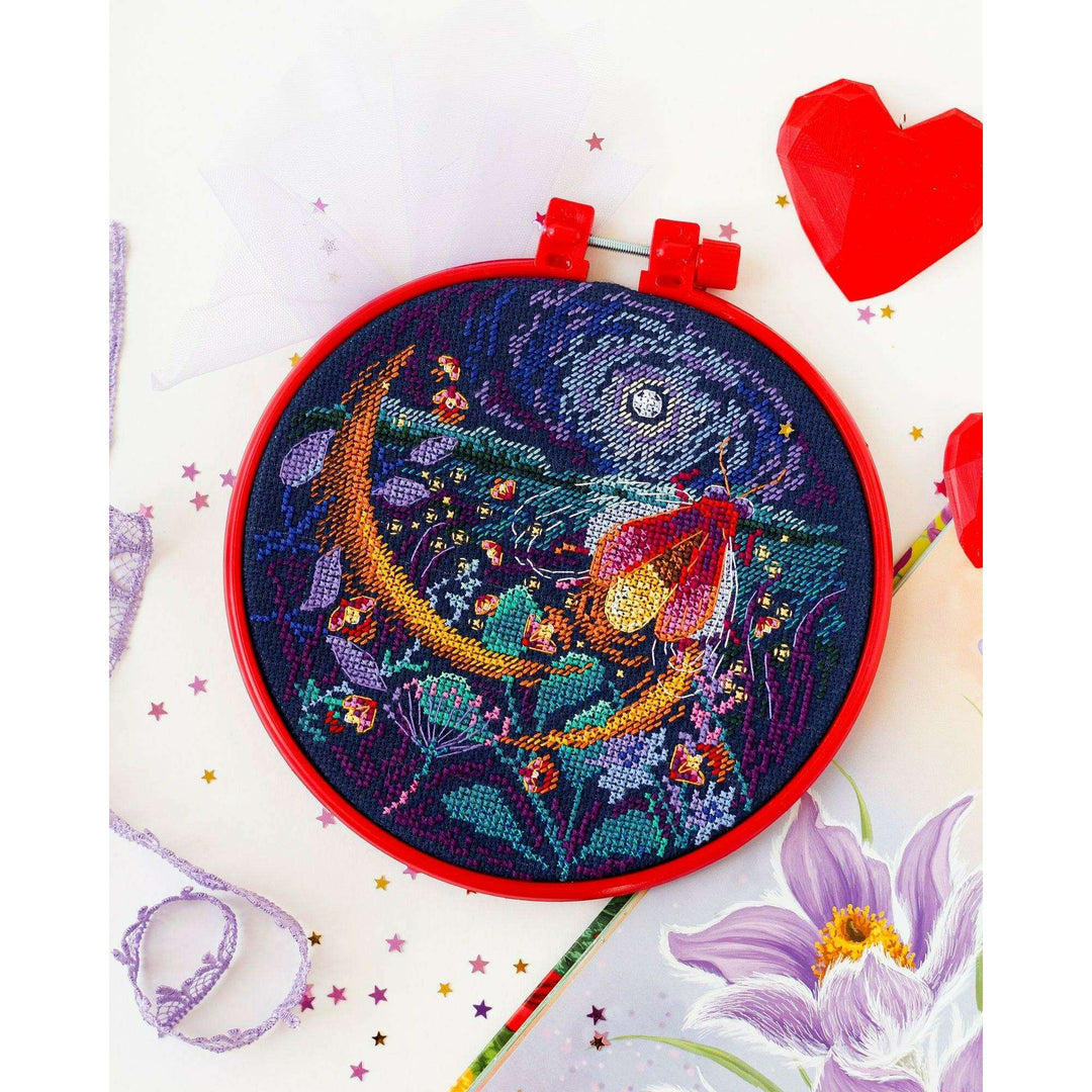 Cross-stitch kit Fireflies AHM-053