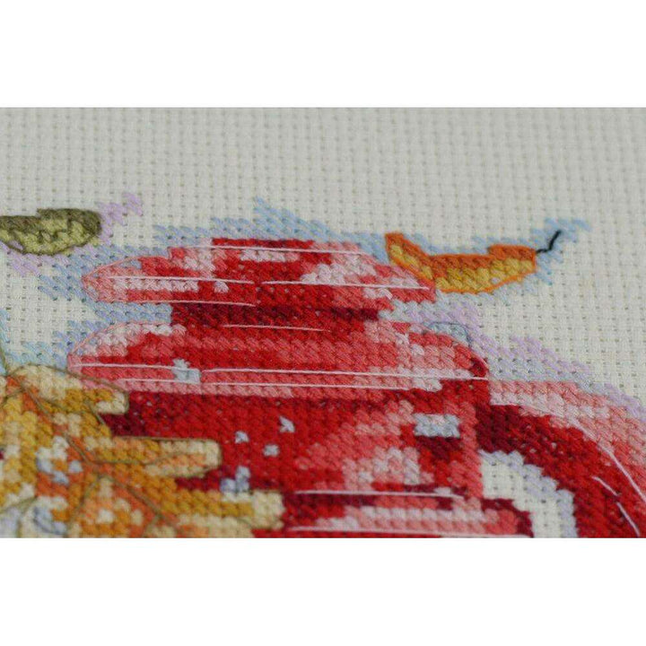 Cross-stitch kit Heat of October AH-088